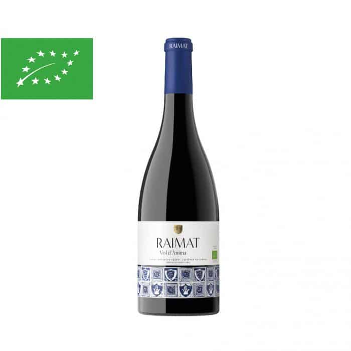 Vin rouge Bio espagnole de la région de Catalogne du Domaine Raimat