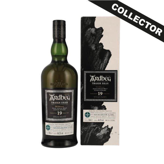 Whisky tourbé exceptionnel pour les connaisseurs, offrant une expérience riche et complexe.