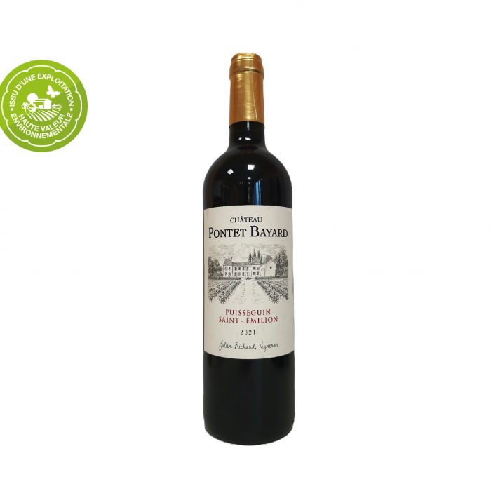 Vin rouge de Bordeaux élégant, aux arômes fruités et aux tannins fins
