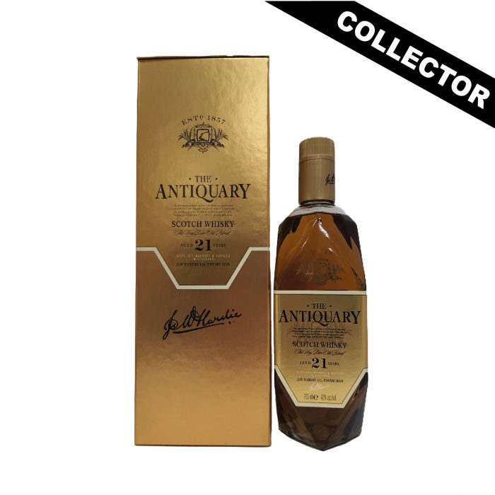 Whisky écossais THE ANTIQUARY "Blended 21 ans" Very Rare Old Blend, Edition 2010
