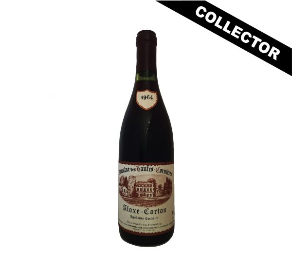 Aloxe Corton 1964 du Domaine Chapelle, une année mémorable pour la région et un cru qui se distingue encore aujourd'hui pour sa qualité.