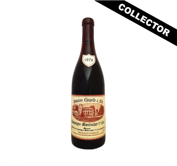 Le Chassagne-Montrachet 1er CRU "Morgeot" Rouge 1976 du Domaine Chapelle fait partie de ces millésimes qui ont marqué les esprits.
