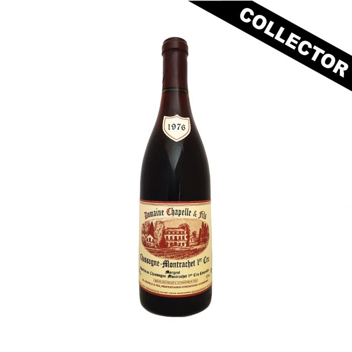 Le Chassagne-Montrachet 1er CRU "Morgeot" Rouge 1976 du Domaine Chapelle fait partie de ces millésimes qui ont marqué les esprits.