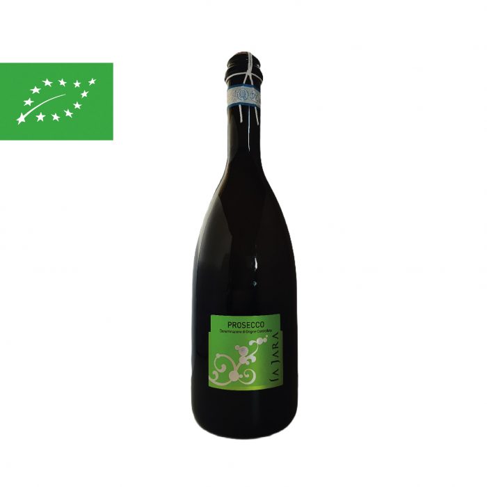 Prosecco La Jara, un pétillant au bouquet fruité et floral, offrant une fraîcheur et une légèreté incomparables. Idéal pour l'apéritif !