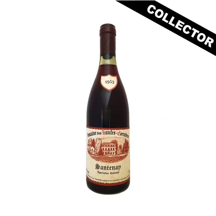 Santenay 1952 du Domaine Chapelle, un millésime honorable qui vous offrira une expérience de dégustation intéressante si vous osez l'ouvrir !