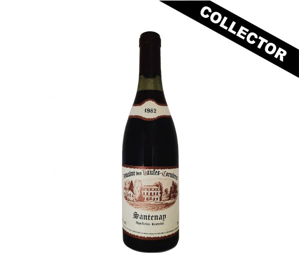 Santenay 1982 du Domaine Chapelle, un millésime marqué par des conditions climatiques favorables ayant permis une vendange précoce.