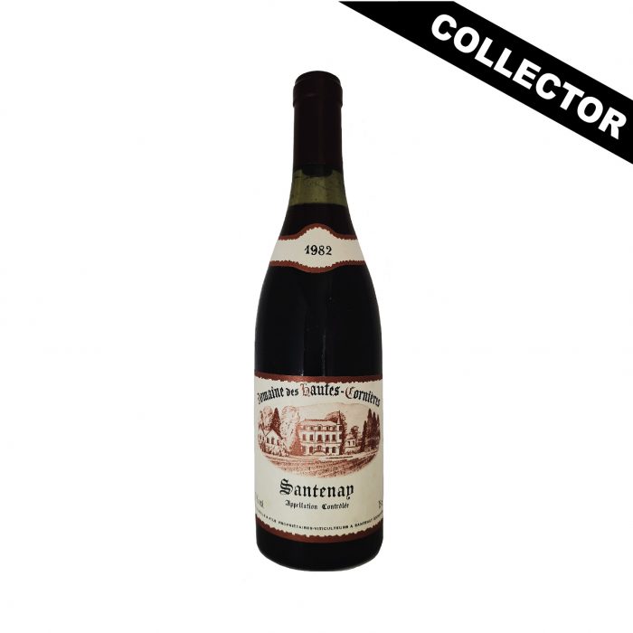 Santenay 1982 du Domaine Chapelle, un millésime marqué par des conditions climatiques favorables ayant permis une vendange précoce.