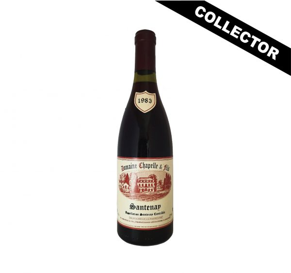 Santenay 1983 du Domaine Chapelle, un millésime marqué par des conditions climatiques complexes mais un vin rouge avec une belle structure