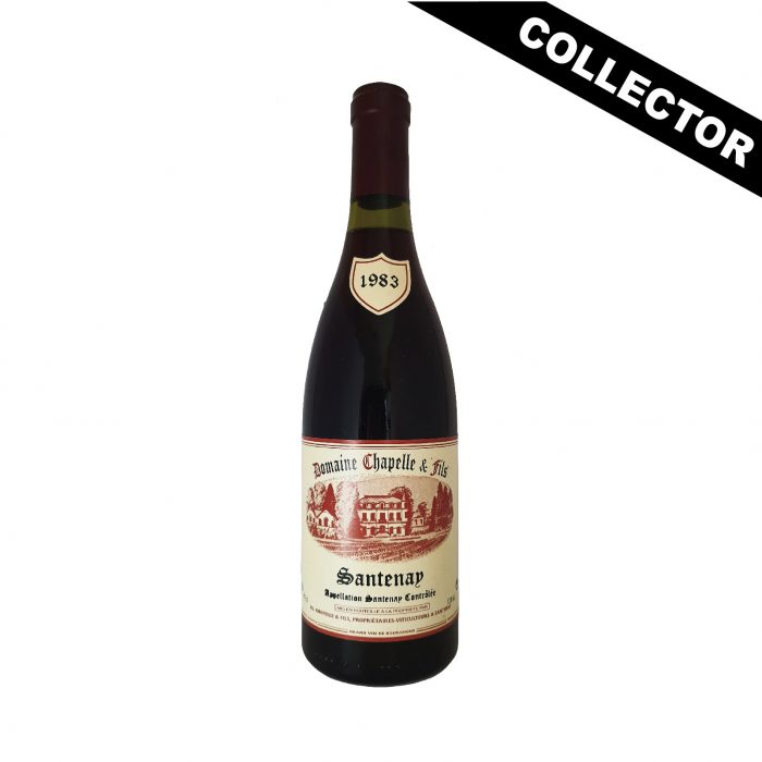 Santenay 1983 du Domaine Chapelle, un millésime marqué par des conditions climatiques complexes mais un vin rouge avec une belle structure