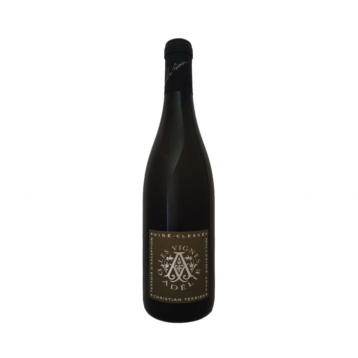 Viré-Clessé "Les vignes d'Adélie" un vin blanc fruité, rond et équilibré qui se déguste à l’apéritif, en accompagnement de viandes blanches, poissons,...