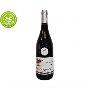 Saint-Pourçain rouge "Cuvée Tradition" : Un vin rouge d'une grande finesse aromatique. En bouche, il est à la fois souple et puissant, charnu et subtil.