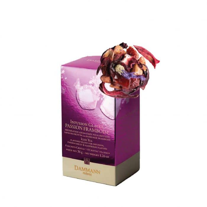 Un infusion glacée sans théine, pour un plaisir fruité à toute heure !
