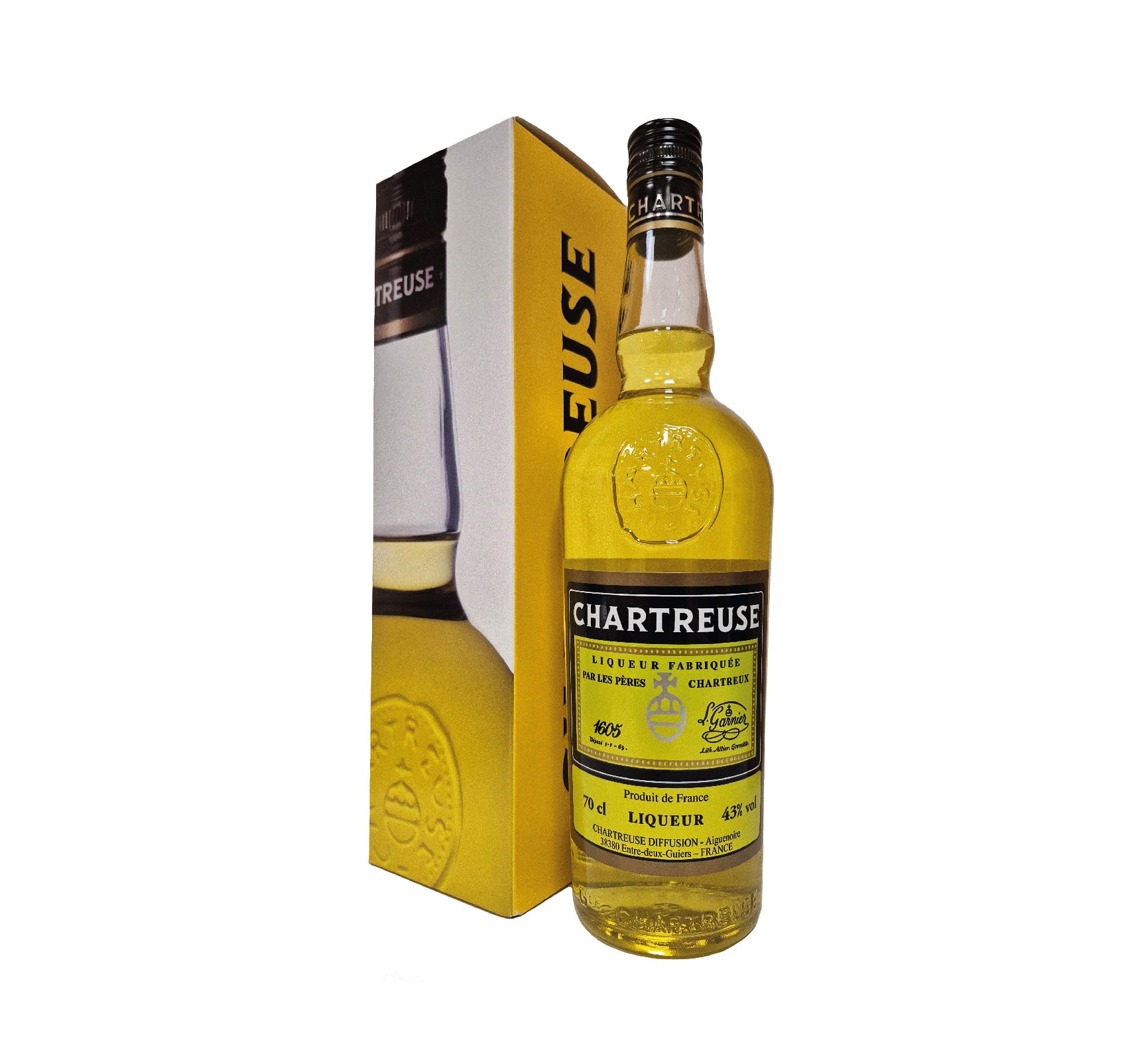 Elle est plus douce que la Chartreuse Verte. Sa bouche est moelleuse et épicée.