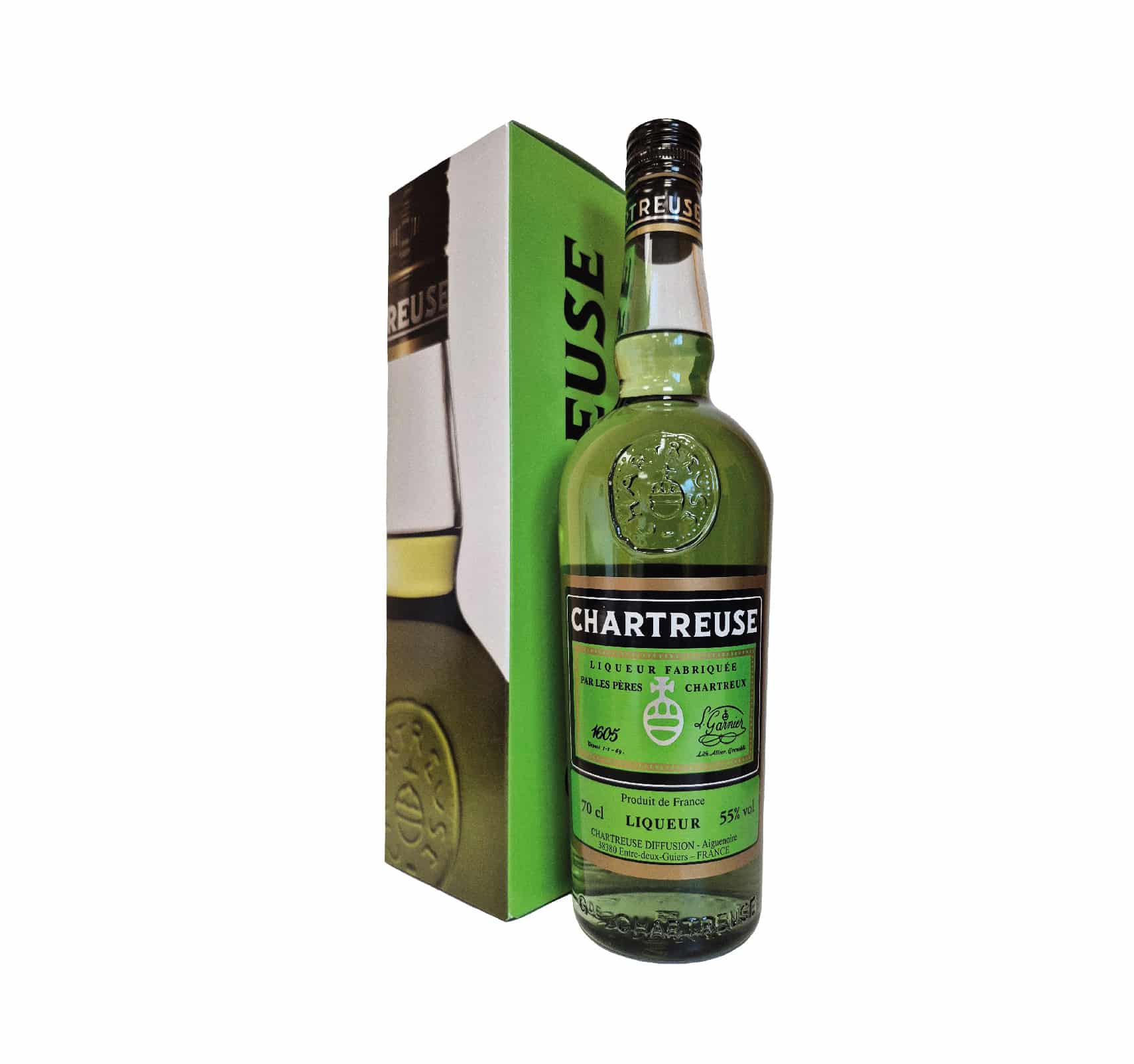 Liqueur emblématique française élaborée par les moines chartreux depuis le XIXe siècle. Elle se distingue par sa puissance aromatique, sa couleur naturelle et sa recette secrète à base de 130 plantes.