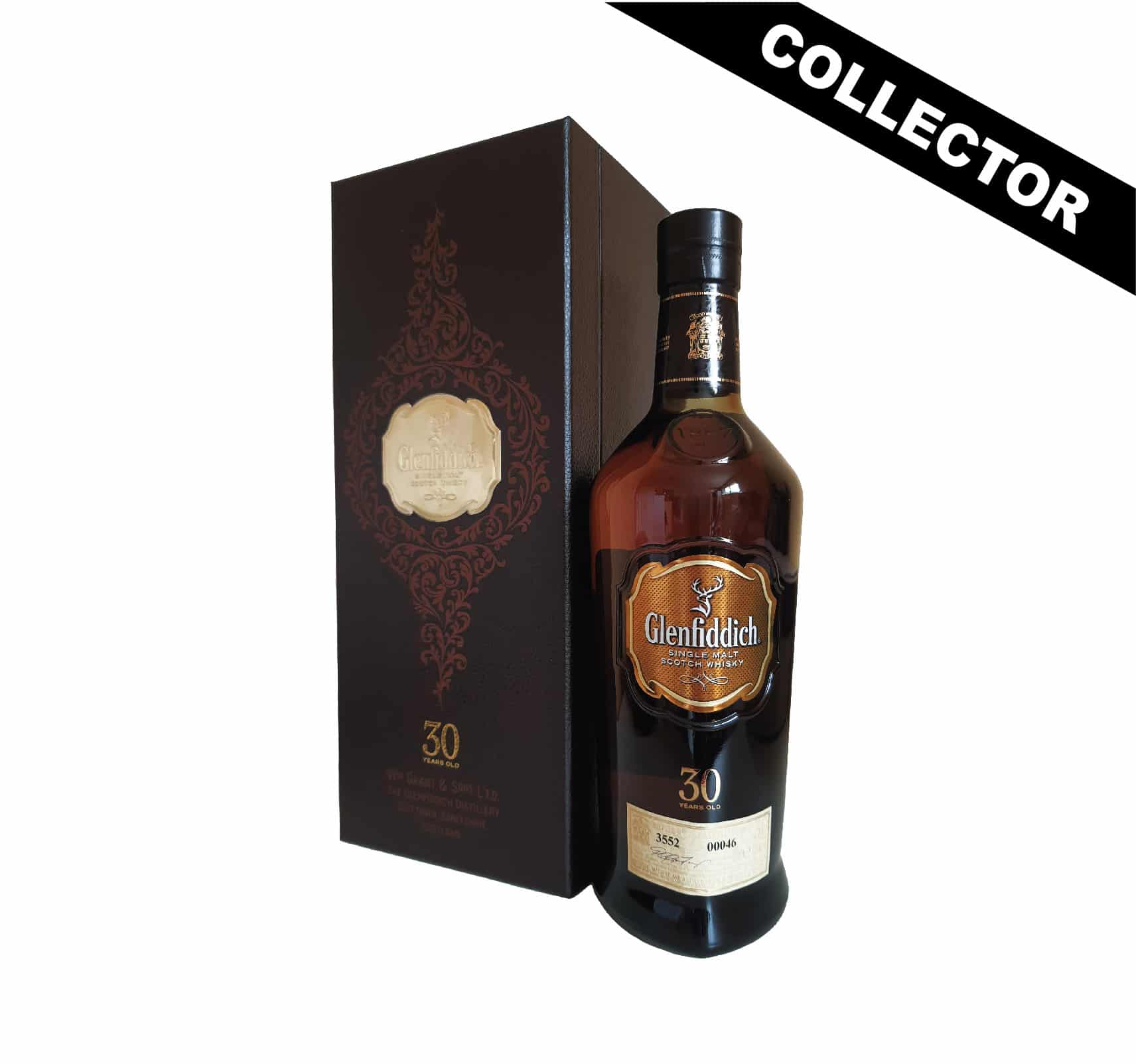 Glenfiddich 30 ans, un whisky écossais de la région du Speyside exceptionnel avec une complexité aromatique rare et une élégance remarquable !