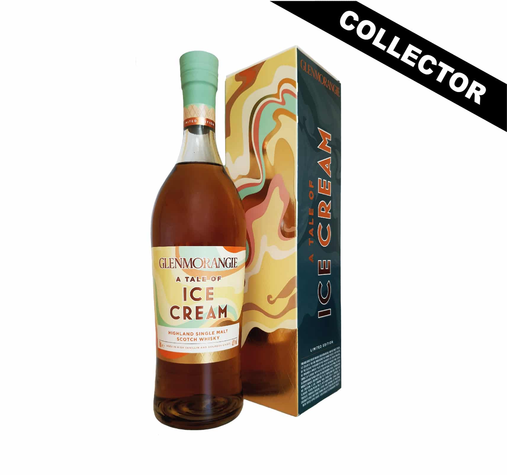 Un whisky vieilli en fûts de Bourbon puis affiné dans des fûts de chêne neuf "high-vanillin" spécialement toastés pour libérer des arômes intenses de vanille.