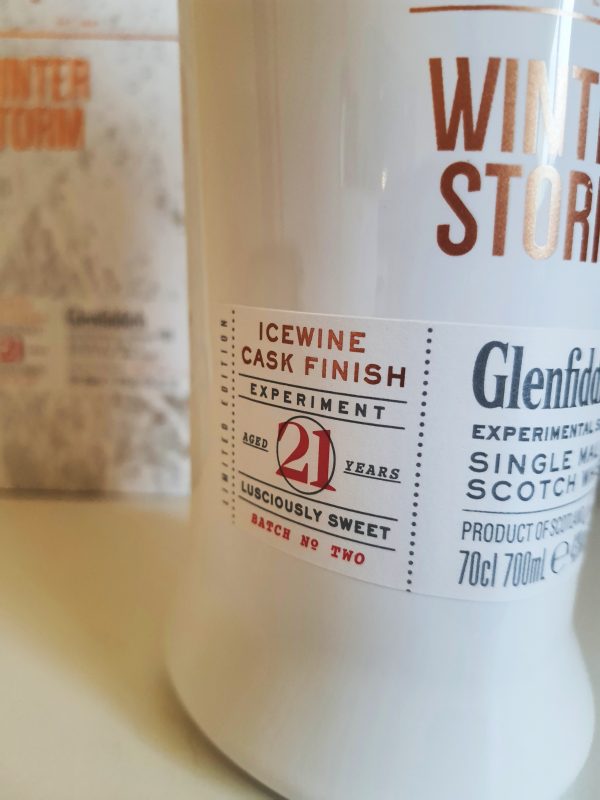 Il est issu de la collaboration entre la maison Glenfiddich et le vignoble de Peller Estate au Canada.