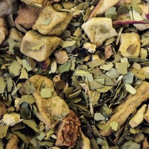 Le Maté Adam et Eve est un mélange de maté, de citron et de gingembre qui forment une véritable harmonie en bouche.