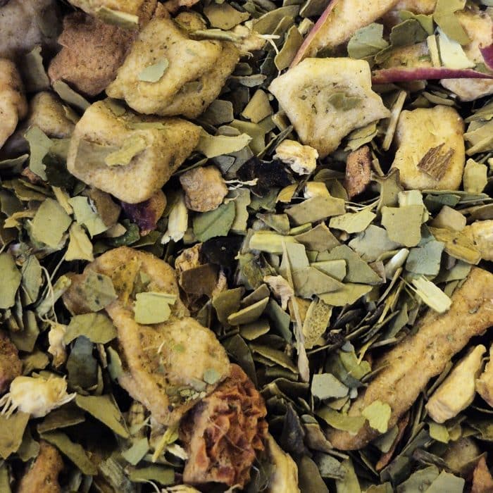 Le Maté Adam et Eve est un mélange de maté, de citron et de gingembre qui forment une véritable harmonie en bouche.