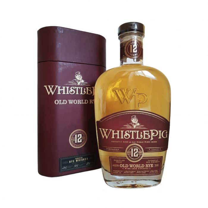 WhistlePig Old World Rye 12 ans est un whisky américain haut de gamme qui marie tradition européenne et audace nord-américaine.